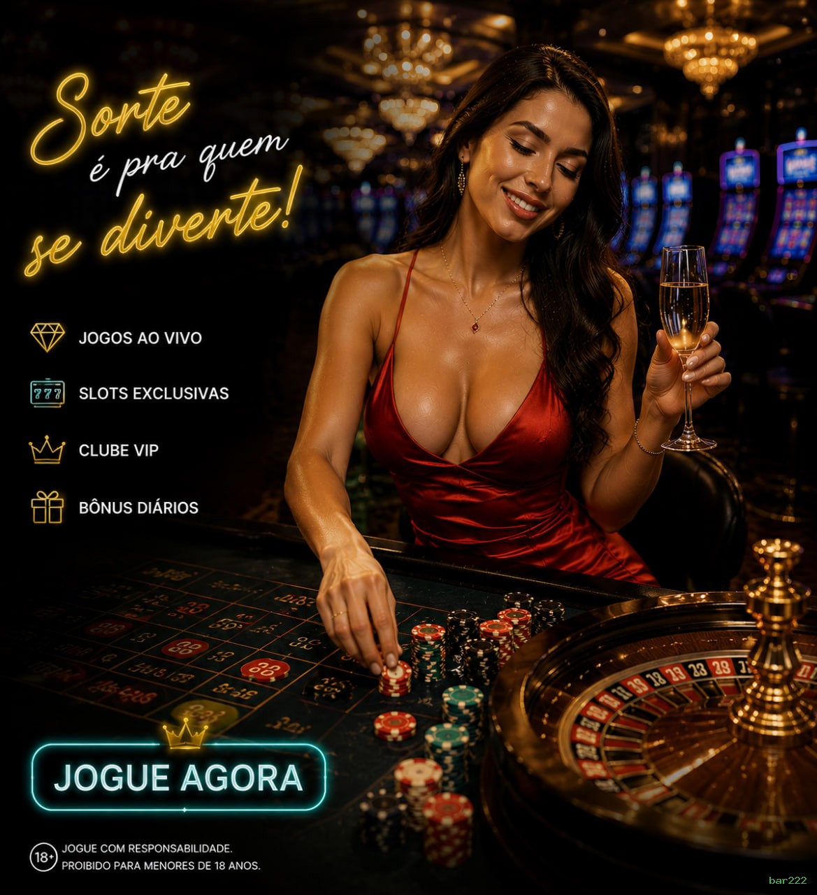 Roleta e blackjack bar222